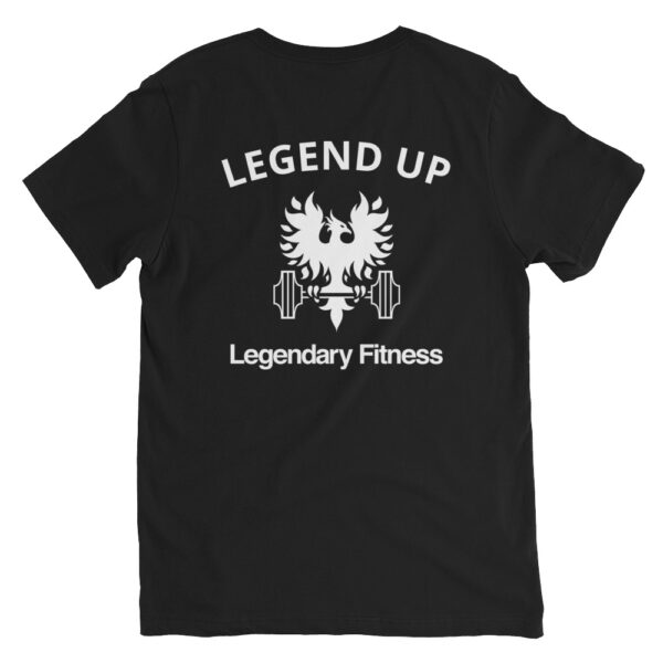 Unisex Short Sleeve V-Neck T-Shirt - Image 2